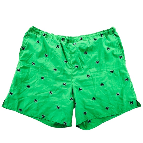 Lilly Pulitzer Swim Lilly Pulitzer Mens Swim Trunks Green With